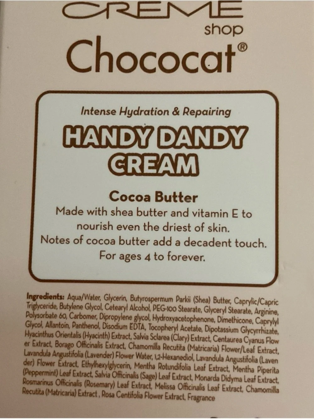 Chococat Handy Dandy Cocoa Butter Hand Cream - Pink Limited Edition